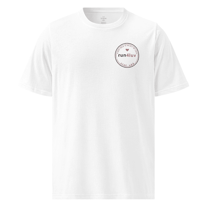 run4luv Athletic Tee